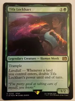 Tifa Lockhart Final Fantasy Foil - Image 1