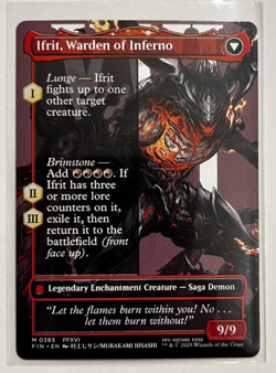 MTG - Final Fantasy - Clive, Ifrit’s Dominant Borderless - Mythic 0385 - Image 2