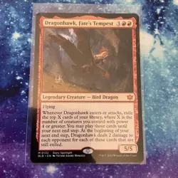Dragonhawk, Fate's Tempest (REGULAR) x1 - MTG Bloomburrow BLB #132 - Image 1