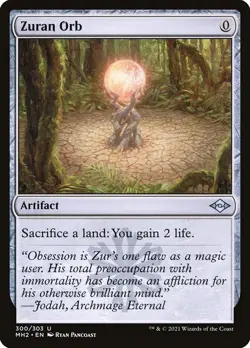 Zuran Orb: MtG Magic the Gathering Modern Horizons 2 Uncommon FOIL - Image 1