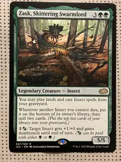 Zask, Skittering Swarmlord Jumpstart 2022 Regular - Image 1
