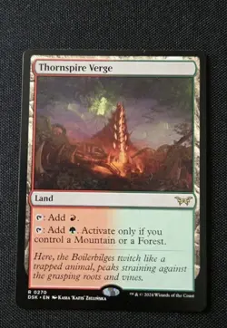MTG - Thornspire Verge - Duskmourn House of Horror Near Mint Rare #270 Non Foil - Image 1