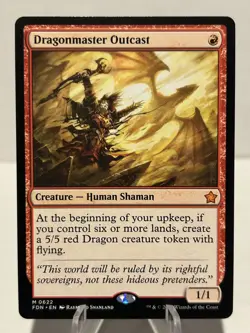 Dragonmaster Outcast 622 M Foundations NM MTG - Image 1