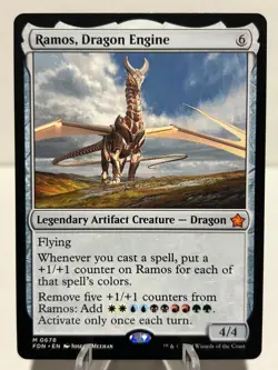 Ramos, Dragon Engine 678 M Foundations NM MTG - Image 1