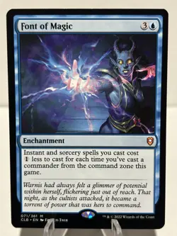 Font of Magic 71 M Commander Legends: Battle for Baldur's Gate NM MTG - Image 1