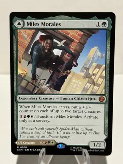 Miles Morales 108 M Marvel's Spider-Man NM MTG - Image 1
