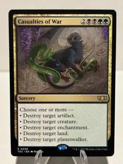 Casualties of War 98 R Commander: Tarkir: Dragonstorm NM MTG - Image 1