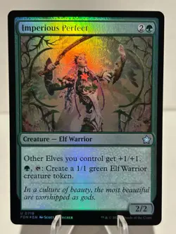 Imperious Perfect 719 U Foundations FOIL NM MTG - Image 1