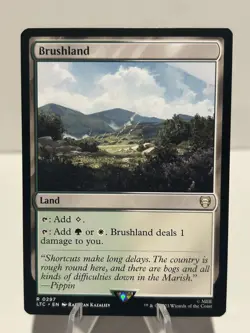 Brushland 297 R Commander: The Lord of the Rings: Tales of Middle-earth NM MTG - Image 1