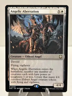 Angelic Aberration 39 R Commander: Modern Horizons 3 NM MTG - Image 1