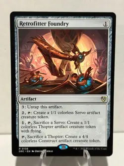 Retrofitter Foundry 136 R Commander: Aetherdrift NM MTG - Image 1