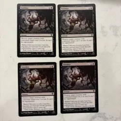 Magic the Gathering MTG Smother Play Set Of 4 - Image 1