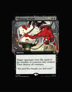 MTG: Villainous Wrath (Extended Art) #259 R Normal NM Marvel's Spider-Man - Image 1