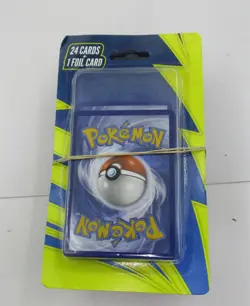 Pokemon 24 Card + 1 Foil Card Sealed Pack, Lot of 5 - Image 1
