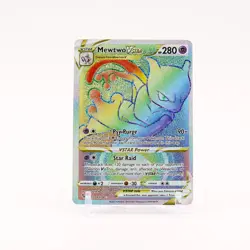 Mewtwo Vstar - 079/078 Pokemon GO Rainbow - NM/MINT - Image 1