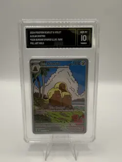 POKEMON GMA 10 ALOLAN DUGTRIO ILLUSTRATION RARE 208/191 SURGING SPARKS - Image 1