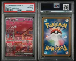Pokemon Japanese TCG SV2A Mew ex #205/165 Special Art Rare Gem Mint PSA 10 - Image 3