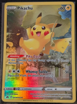 Pikachu GG30/GG70 Crown Zenith: Galarian Gallery Pokemon Near Mint pack fresh - Image 2