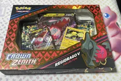 Pokemon Crown Zenith Regidrago V Collection Box - Image 1