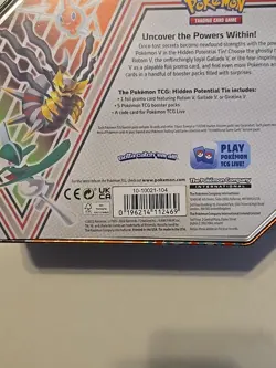 Pokemon TCG: Hidden Potential Tin Gallade V New Sealed - Image 3