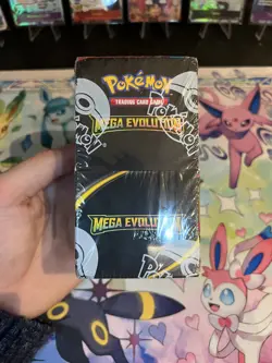 Pokemon TCG Mega Evolution Half Booster Box 18 Packs - Brand New and Sealed - Image 1