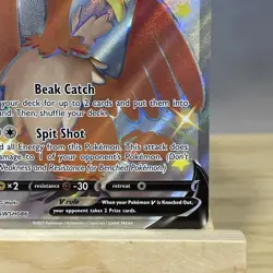Cramorant V SWSH086 Shiny Holo Full Art Ultra Rare Pokemon Black Star Promo - Image 4