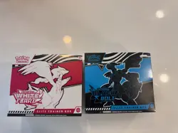 Pokemon Center White Flare and Black Bolt Elite Trainer Box ETB Bundle Sealed - Image 1