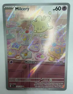 Milcery 152/142 Illustration Rare Stellar Crown Pokemon TCG Near Mint English - Image 2