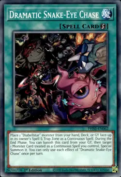 Dramatic Snake-Eye Chase - 1st Edition PHNI-EN062 - NM - YuGiOh - Image 1