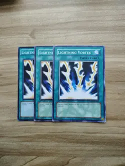 Yu-Gi-Oh! - Lightning Vortex - 3X - Full Playset - Image 1
