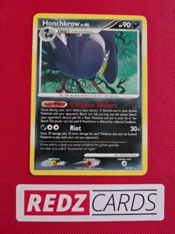 Honchkrow LV.46 29/147 Supreme Victors Non Holo Rare Pokemon Card 2009 LP - Image 1