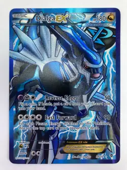 Pokemon TCG Dialga-Ex Plasma Blast Holo Card Full Art Ultra Rare 99/101 - Image 1