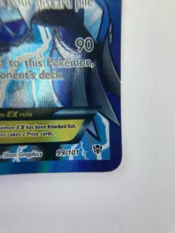 Pokemon TCG Dialga-Ex Plasma Blast Holo Card Full Art Ultra Rare 99/101 - Image 5