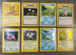 1999 Pokemon TCG Fossil Card Holo Lot - Raichu, Articuno, Magneton, Ditto - LP - Image 1