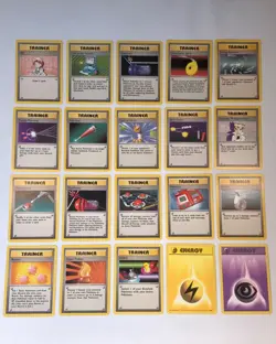 Pokemon Original Base Set 20 of 102 Pokemon Game Cards Mint Card Collection 20x - Image 2
