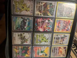 pokemon card binder collection lot Over 250 + Cards Nice Mix Please Read - Image 2