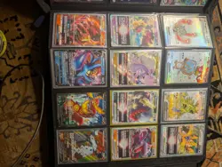 pokemon card binder collection lot Over 250 + Cards Nice Mix Please Read - Image 5