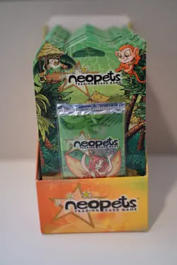 1-Pack Neopets Mystery Island Trading Card Game TCG Booster Pack Sealed BLISTER! - Image 4