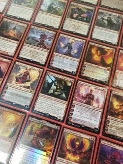 Custom Commander deck Mono Red CHANDRA Fire of Kaladesh Magic 100 cards Duel EDH - Image 1