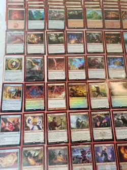 Custom Commander deck Mono Red CHANDRA Fire of Kaladesh Magic 100 cards Duel EDH - Image 5