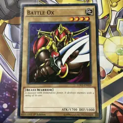 Battle Ox - LDK2-ENK09 - Common - 1st Edition - Lightly Played Yugioh Card - Image 1