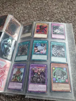 Huge Yugioh Collection Lot Of Cards Binder Included! 270 Cards! and some HOLOs - Image 1