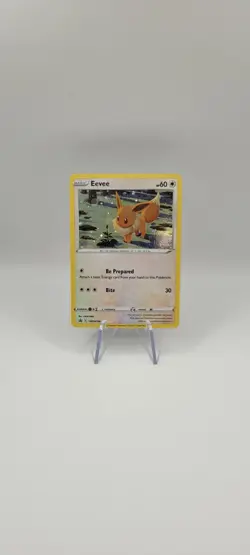 Pokemon TCG: Eevee SWSH190- Brilliant Stars 2022 Black Star Holo Promo Card NM - Image 2