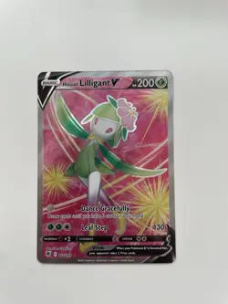 Hisuian Lilligant V 162/189 Astral Radiance Ultra Rare Holo Pokemon TCG Card NM - Image 1