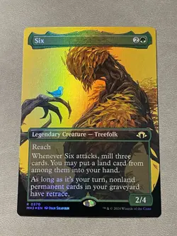 Six (Borderless) Modern Horizons 3 Foil MTG NM Magic Card - Image 1