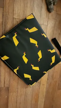 Trading Card Binder WEWOW - Pikachu Tail Pokemon Card Storage with pages - Image 1