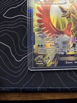 Pokemon TCG Ho-Oh EX Full Art 121/122 Rare Ultra XY Breakpoint Holo Card 2016 NM - Image 4