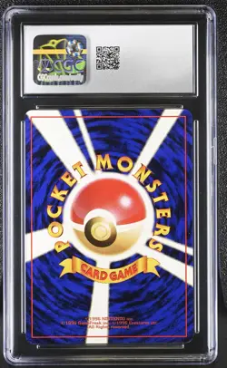 CGC 10 GEM MINT Dark Dugtrio Japanese Team Rocket 51 Holo SWIRL Pokemon Card - Image 2
