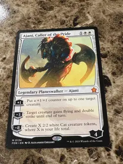 AJANI, CALLER OF THE PRIDE Magic MTG Foundations - Image 1