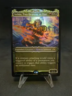Isshin, Two Heavens as One (Showcase) Kamigawa: Neon Dynasty Foil NM - Image 1